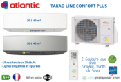 Climatisation ATLANTIC Gamme TAKAO LINE Confort Plus ASYG 12 KETAW-UI-AOYG 12 KET-UE