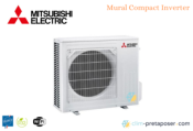 Climatiseur prêt à poser tri split Mural Compact Mitsubishi MXZ-3F54VF3-3xMSZ-AP25VGK