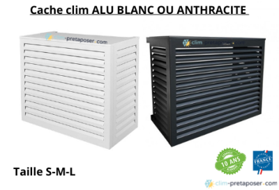 Cache groupe extrieur ALU Couleur Blanc ou Anthracite