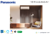 Unité Intérieure PANASONIC-Etherea-CS-Z25XKEW-Blanc Mat