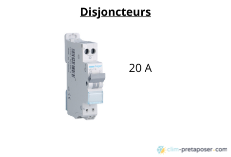 Disjoncteur 20 Ampères