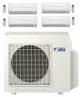 climatiseur PAP quadri-split pour 4 pices de surfaces diffrentes
