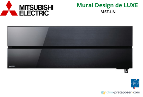 Unité Intérieure Design de Luxe MITSUBISHI MSZ-LN25VGB-Noir