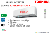 Unité Intérieure TOSHIBA-SUPER-DAISEKAI-RAS-M10PKVPG-E