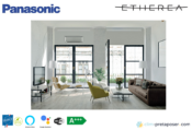 Unité Intérieure PANASONIC-Etherea-CS-XZ50XKEW-Gris Argenté