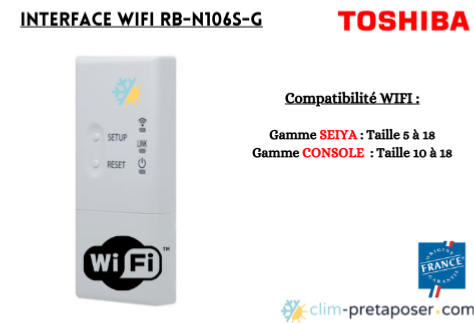 Interface-wifi-TOSHIBA RB-N106S-G