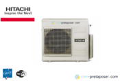 Climatiseur Cassette 4 voies 600x600-HITACHI- XRAI-50RPE-P-AP56NAMS-SPX-RCKA3