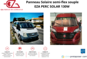 Panneau Solaire semi-flex souple EZA PERC SOLAR 130W