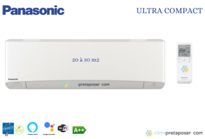 Unité Intérieure PANASONIC- Ultra Compact-CS-TZ25WKEW