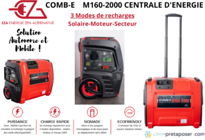 BATTERIE PORTABLE MULTIFONCTIONS COMB-EM200 EZA