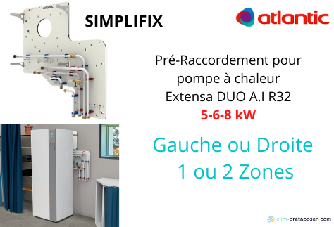 Accessoires PAC Air Eau SIMPLIFIX ATLANTIC