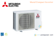 Climatiseur réversible bi split Mural Compact Mitsubishi MXZ-2F33VF3-2x-MSZ-AP15VGK