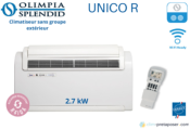 Climatiseur sans groupe extérieur UNICO R OLIMPIA SPENDID -12-HP -01496 - 2.7kW 