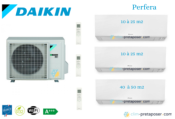 Climatiseur tri split Gamme PERFERA DAIKIN 3MXM68A9 +2x FTXM20R-1x FTXM42R