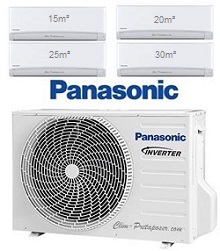 climatiseur réversible quadri split CU-4Z68TBE et 4 X CS-MTZ16WKE-