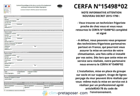 Cerfa 15498*02 mise en service à télécharger