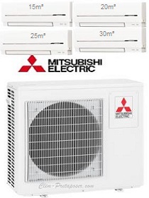 climatiseur quadri split MXZ-4F72VF3 et 4 X MSZ-AP20VG-1XRFLARE3812-