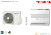 Climatiseur console Double Flux Toshiba  RAS-13J2AVSG-E-B13J2FVG-E-