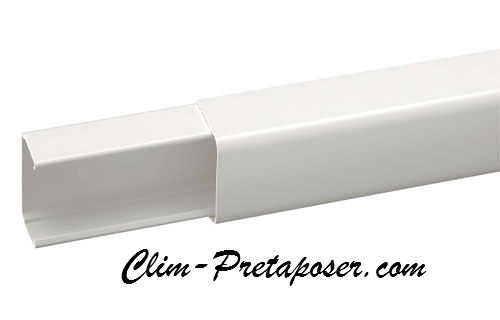 Goulottes et accesoires pour climatiseurs mono et bi-split 60x80