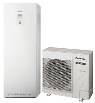 PAC air eau basse température BI-bloc et ECS AQUAREA 3 KW-WH-ADC0309J3E5-WH-UD03JE5-1