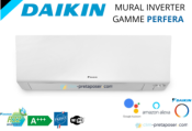 Climatisation réversible bi split DAIKIN 2MXM40A9+CTXM15A+FTXM25A PERFERA