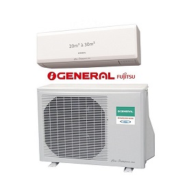 Climatisation 1 pièce 20m² à 30m²-G-ASHG9KPC-UI-G-AOHG9KPC-UE-FUJITSU-Gamme KP