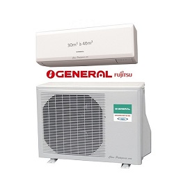 Climatiseur 1 pièce 30m² à 40m²-G-ASHG12KPC-UI-G-AOHG12KPC-UE-FUJITSU-Gamme KP