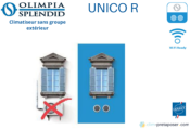 Climatiseur sans groupe extérieur UNICO R OLIMPIA SPENDID -12-HP -01496 - 2.7kW 