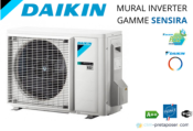 Climatisation réversible DAIKIN FTXF50D-RXF50D-SENSIRA-R32