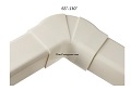 courbe à plat 90°réglables extérieur ou intérieur GCPR80