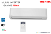 Climatiseurs 1 Console + 1 Split  Réversible Double Flux Toshiba  RAS-2M18U2AVG-E+ RAS-B13J2FVG-E+ RAS-B10J2FGV-E