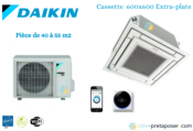 Climatiseur Cassette 4 voies 600x600-DAIKIN-FFA50A9-RXS50L-