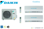 Climatiseur bi split DAIKIN 2MXM40A+ 2X FTXP20N-Comfora