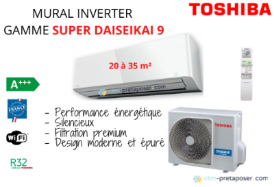 Climatisation mono split  RAS-18S4AVPG-E-RAS-B18S4KVPG-E DAISEKAI 10