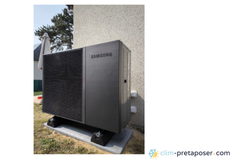 Dalle legère béton pour groupe extérieur