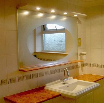 Miroir antibuée, Miroir antibué taille Miroir antibué 290x290mm