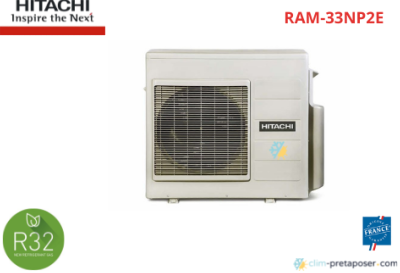 Unité extérieure BI SPLIT RAM-33NP2E HITACHI MULTI-SPLITS