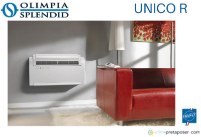 Climatisation Unico Air 8 HP 1,8 kW réversible sans unité extérieure