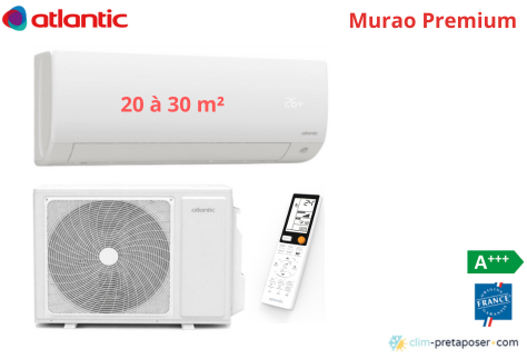 Climatisation ATLANTIC Gamme Murao Premium 2.6 kW